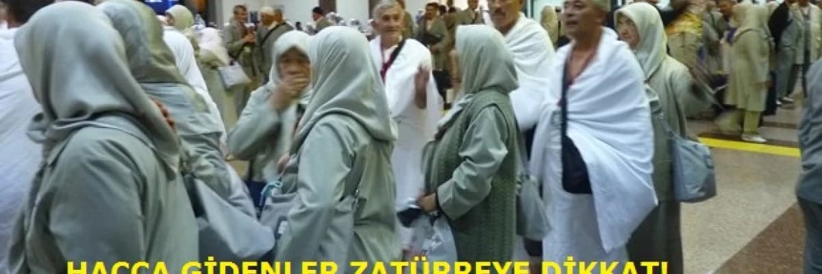 Hacca gidenler zatürreye dikkat!