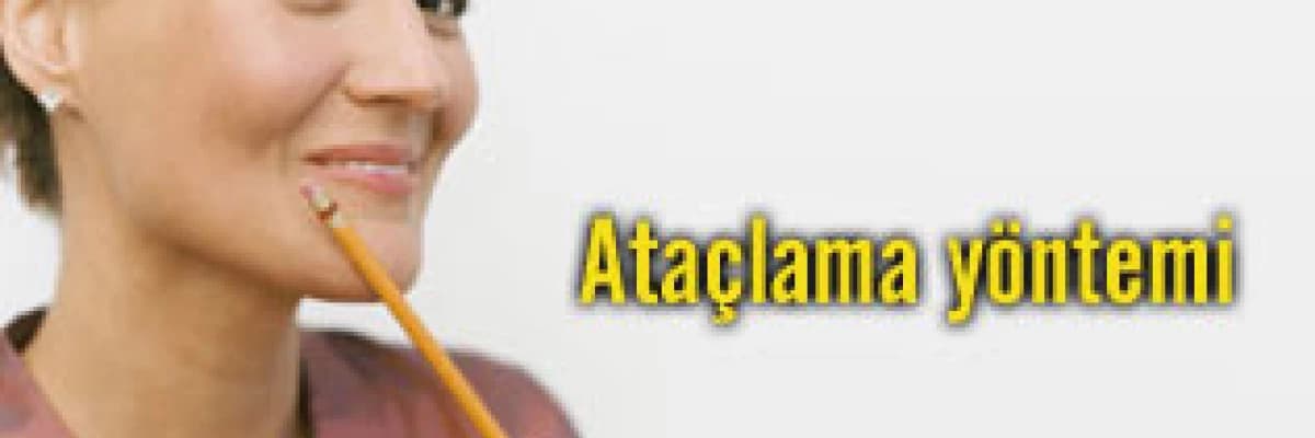 Ataçlama yöntemi