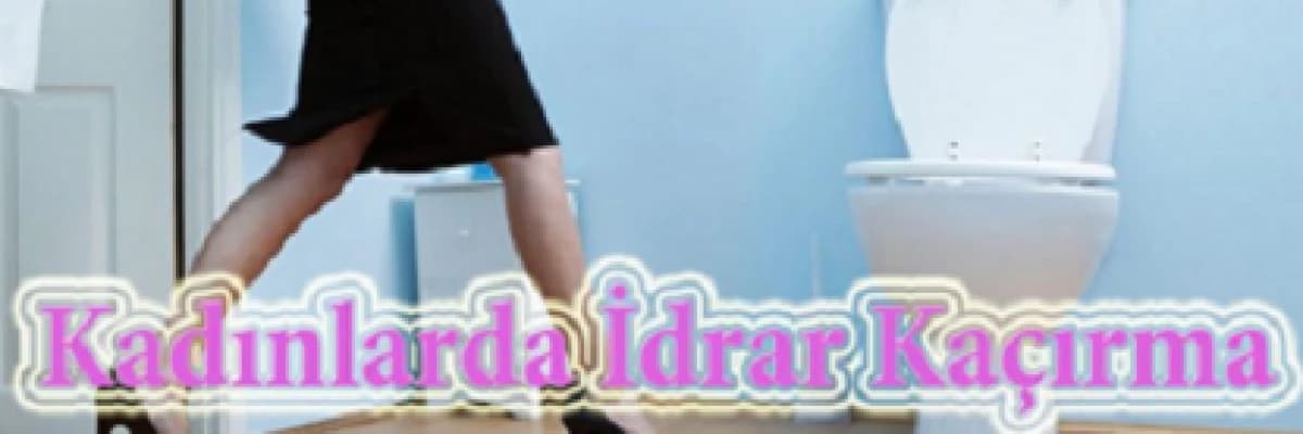 Kadınlarda idrar kaçırma (üriner inkontinans) Nedir, Neden Oluşur ?