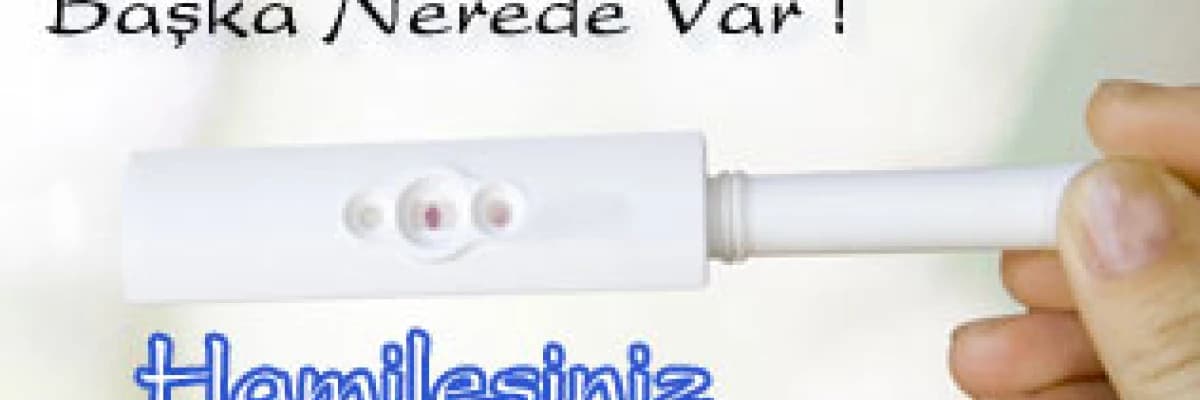 Bu heyecan başka nerede var ! Hamilesiniz.