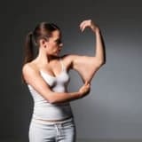 Kol liposuction ve kol germe