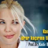 Kadında idrar kaçırma tipleri