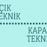Show all Burun Estetiğinde Açık Teknik ve Kapalı Teknik