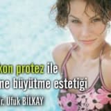 Silikon protez ile meme büyütme estetiği