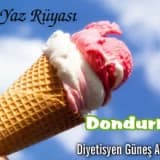Bir yaz rüyası  dondurma