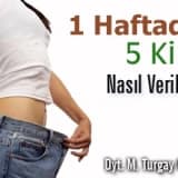 1 haftada 5 kilo nasıl verilir?