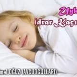 Enürezis nokturna (uykuda idrar kaçırma)