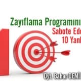 Zayıflama programınızı sabote eden  10  yanlış