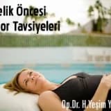 Gebelik öncesi doktor tavsiyeleri