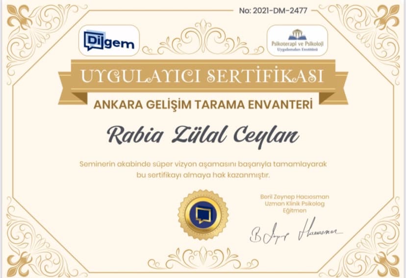 Ankara Gelişim Tarama Envanteri