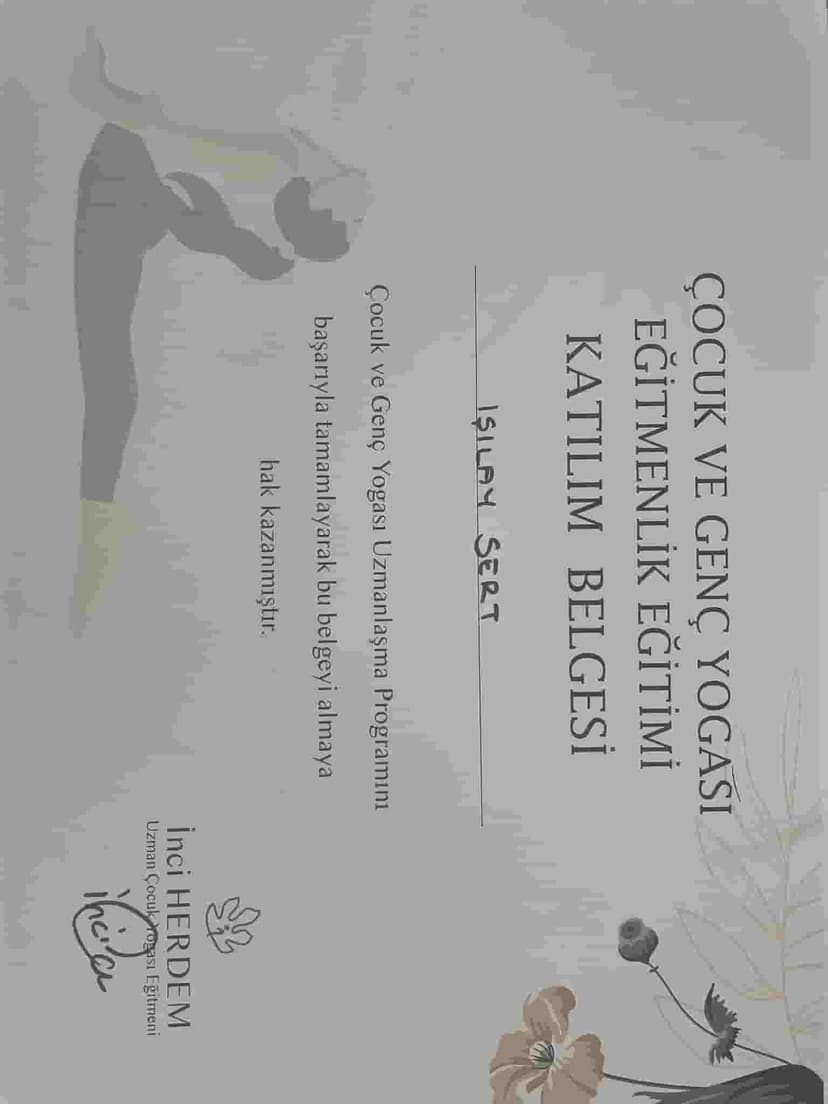 Çocuk ve Genç Yogası Uzmanlaşma Programı