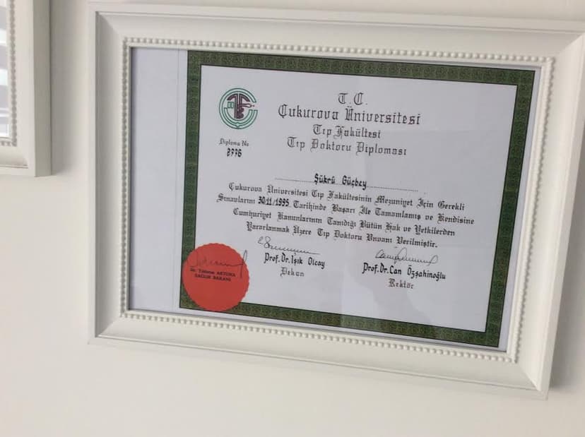 Tıp Doktoru Diploması