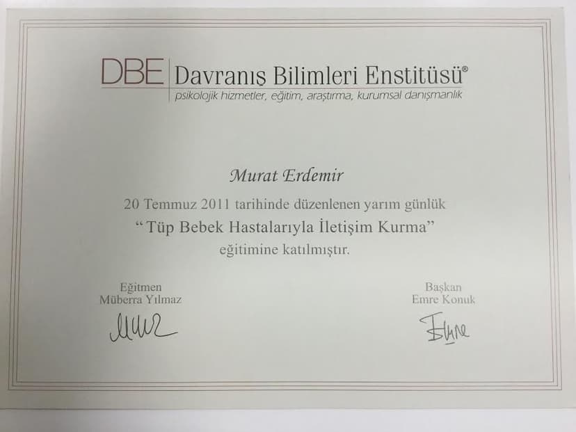 Tüp Bebek Hastalarıyla İletişim Kurma