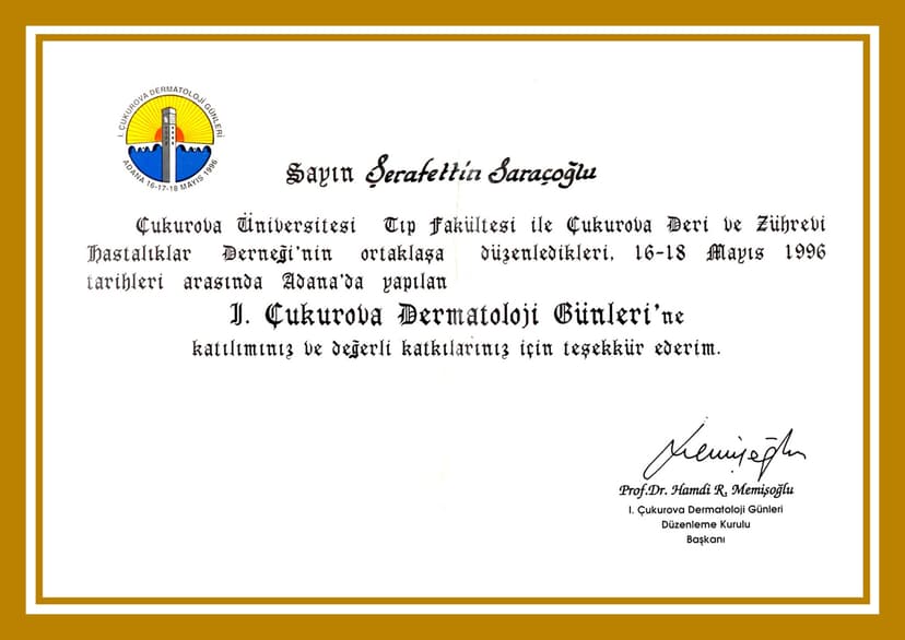 Certificate Of Attendance