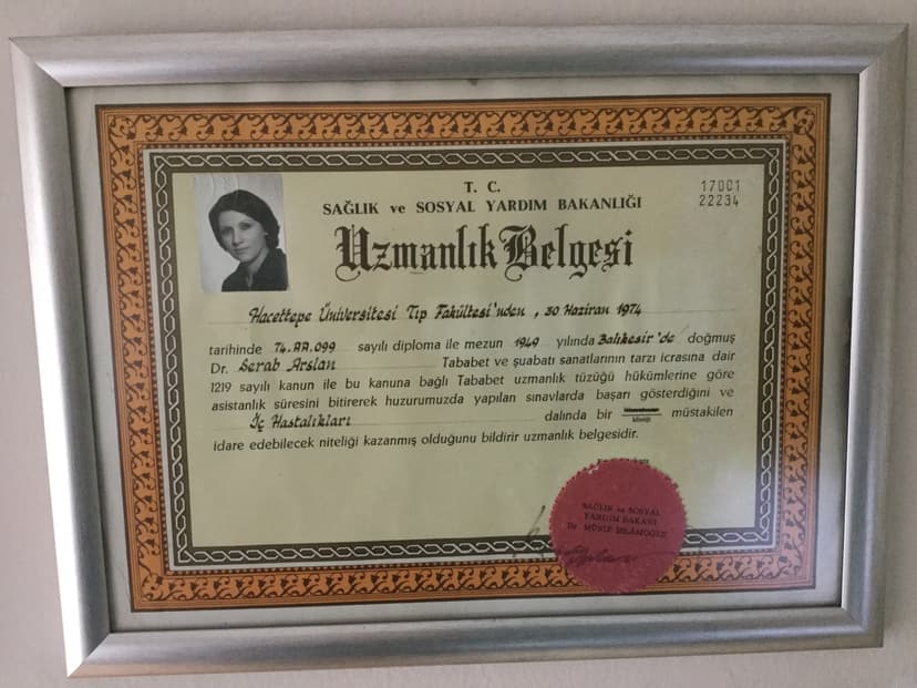 Uzmanlık Belgesi