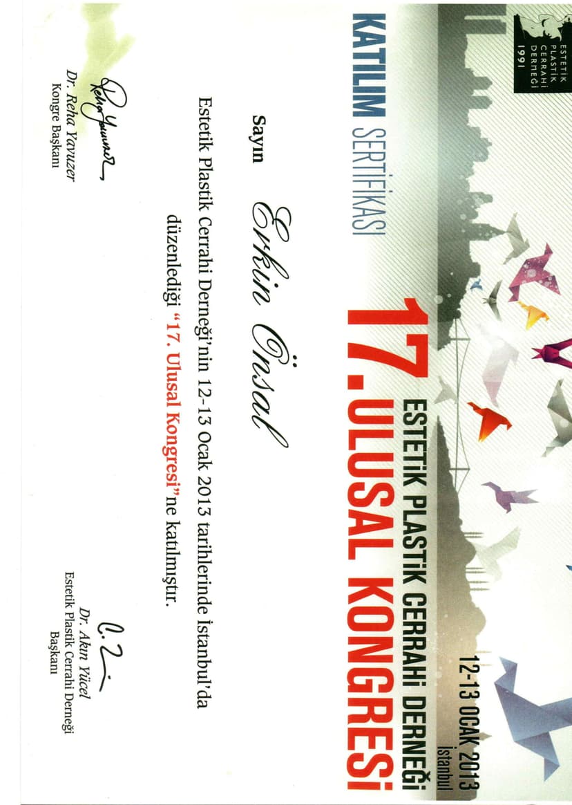 Estetik Plastik Cerrahi Kongresi