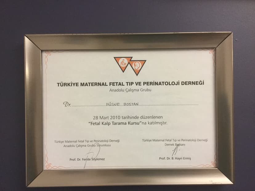 FETAL KALP TARAMA KURSU