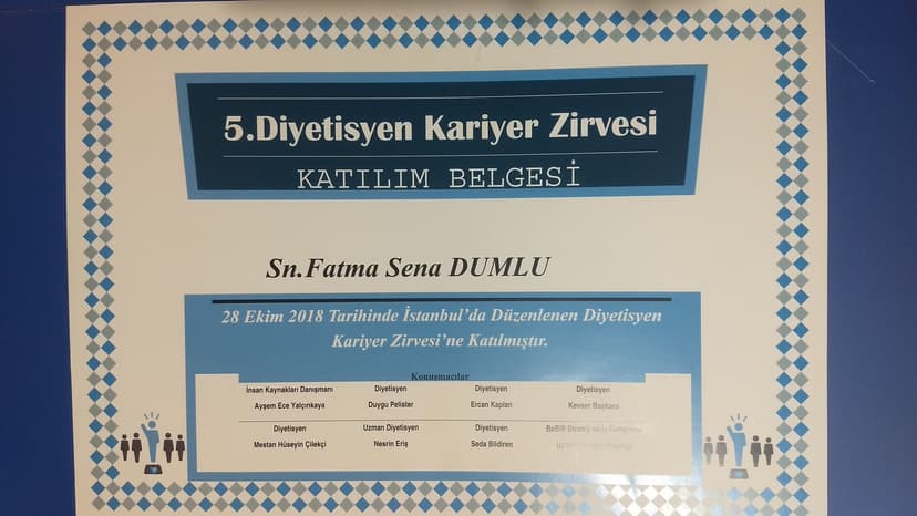 Katılım Belgesi