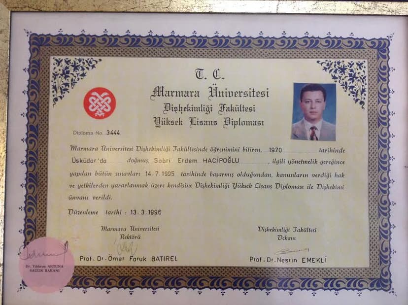 Yüksel Lisans Diploması