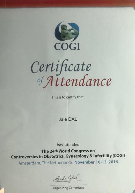 Certificate Of Attendance