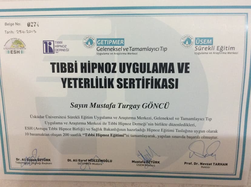 Yeterlik sertifikası