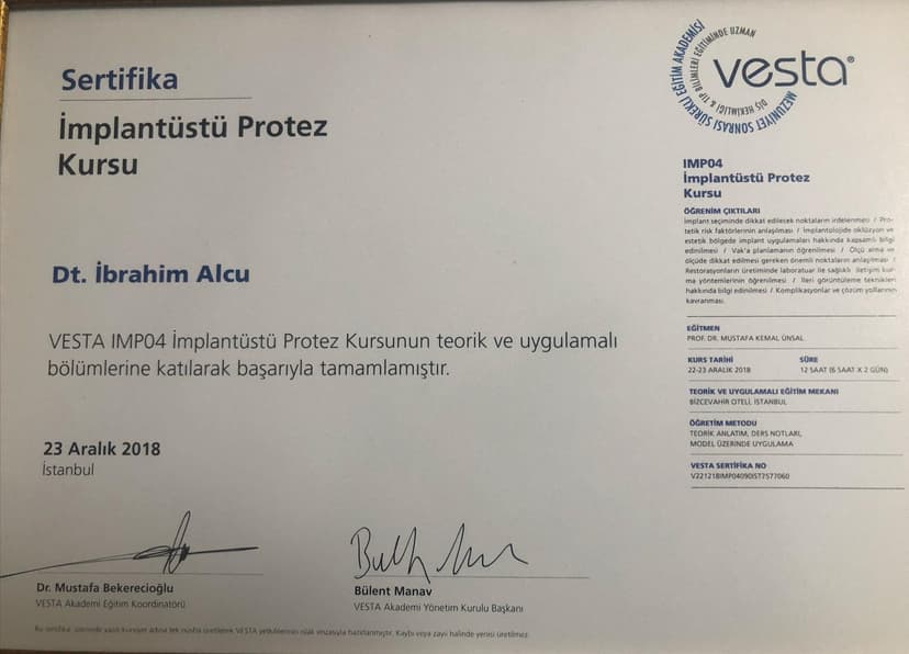 İMPLANTOLOJİ-PROTEZ