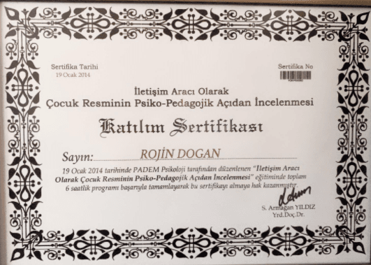 Sertifikalarımdan Bazıları