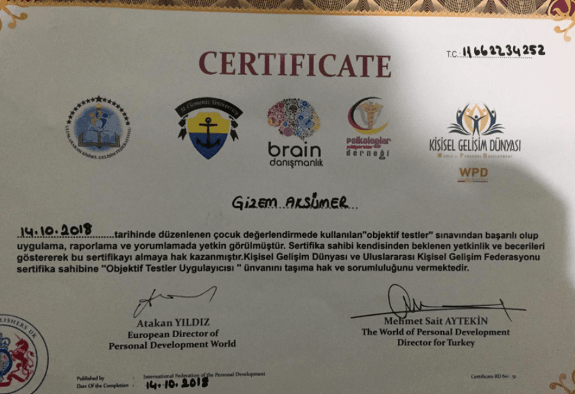 OBJEKTİF TESTLER UYGULAYICISI