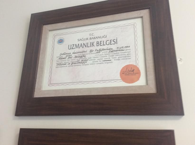 Uzmanlık Belgesi