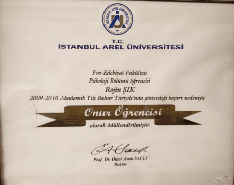 Sertifikalarımdan Bazıları