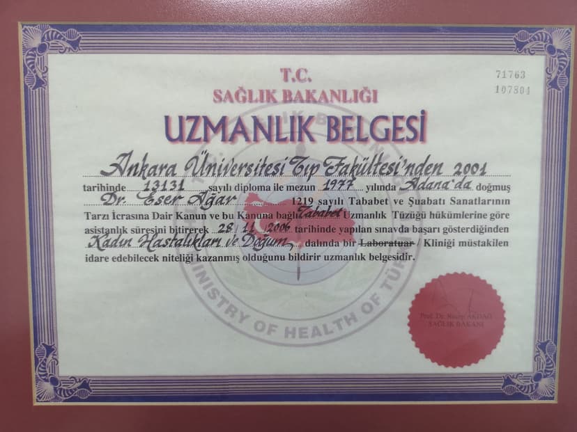 Uzmanlık Diploması