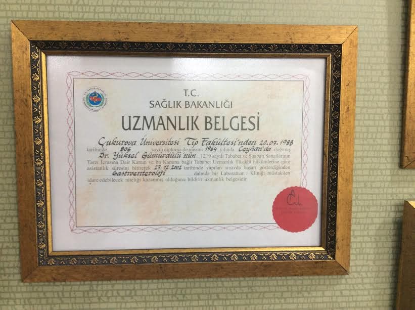 Uzmanlık Belgesi