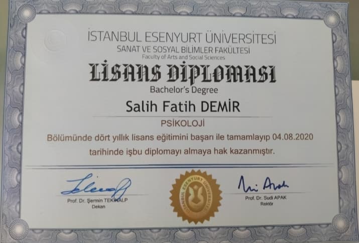Psikoloji Diploma