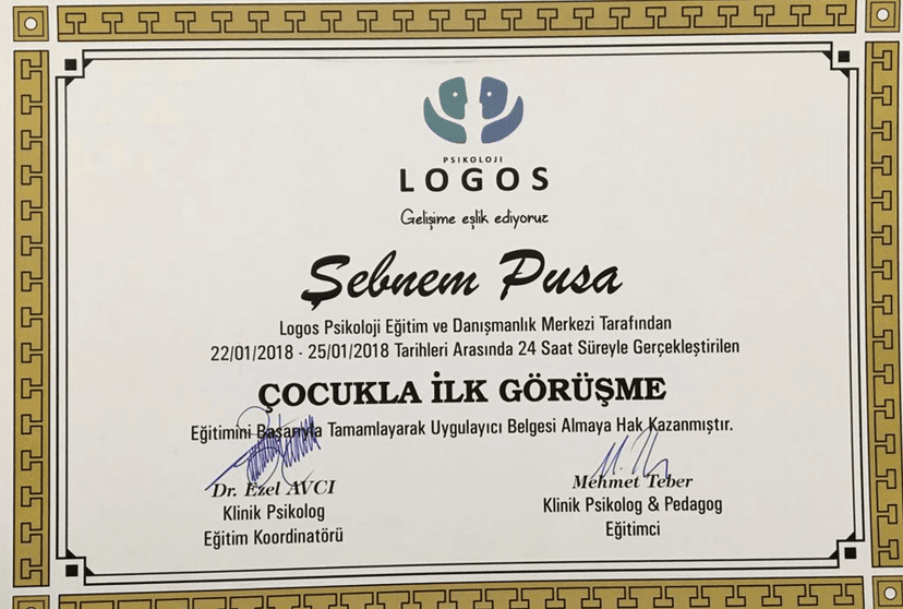 Çocukla İlk Görüşme