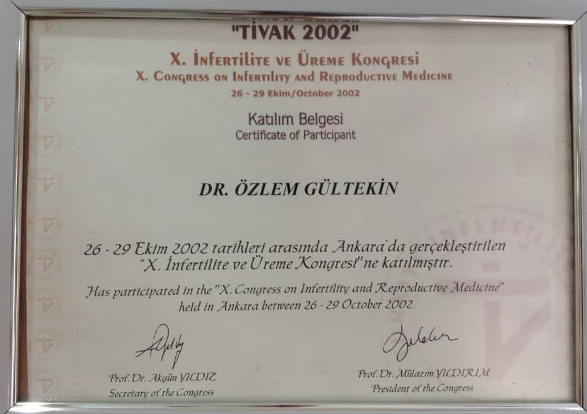 X. İnfertilite Ve Üreme Kongresi