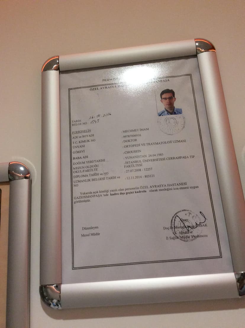 Personel Çalışma Belgesi