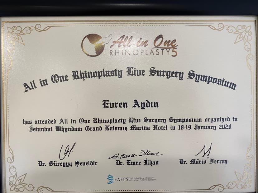 ALL İN ONE RHINOPLASTY