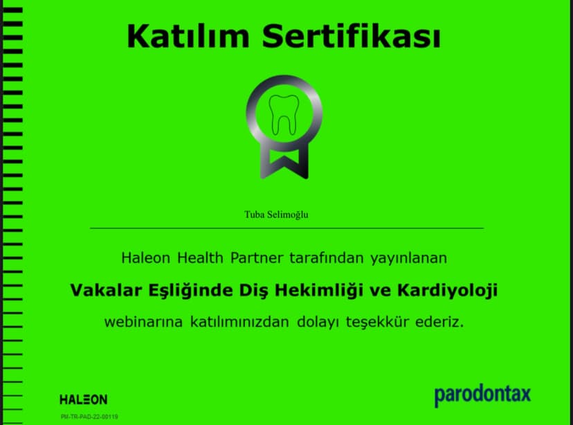 DİŞ HEKİMLİĞİ VE KARDİYOLOJİ