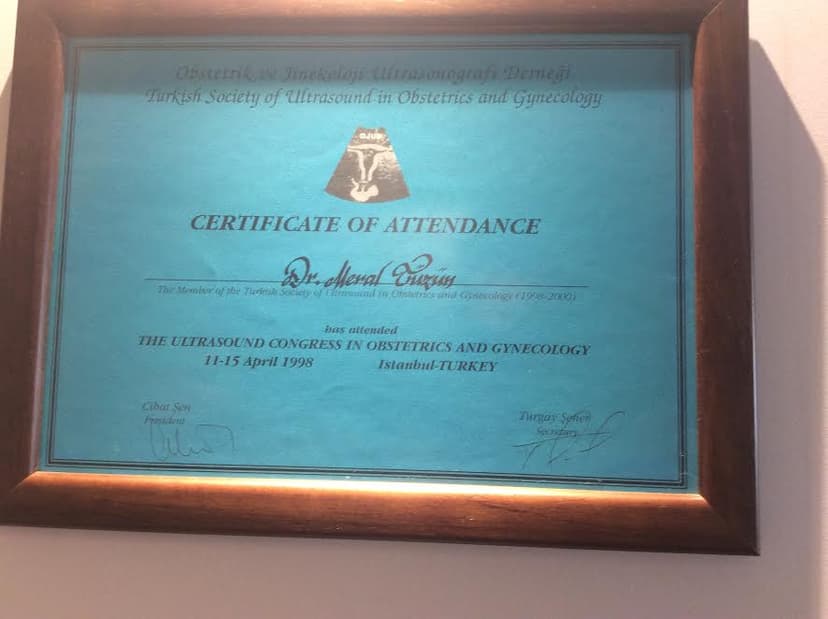 Certificate Of Attendance