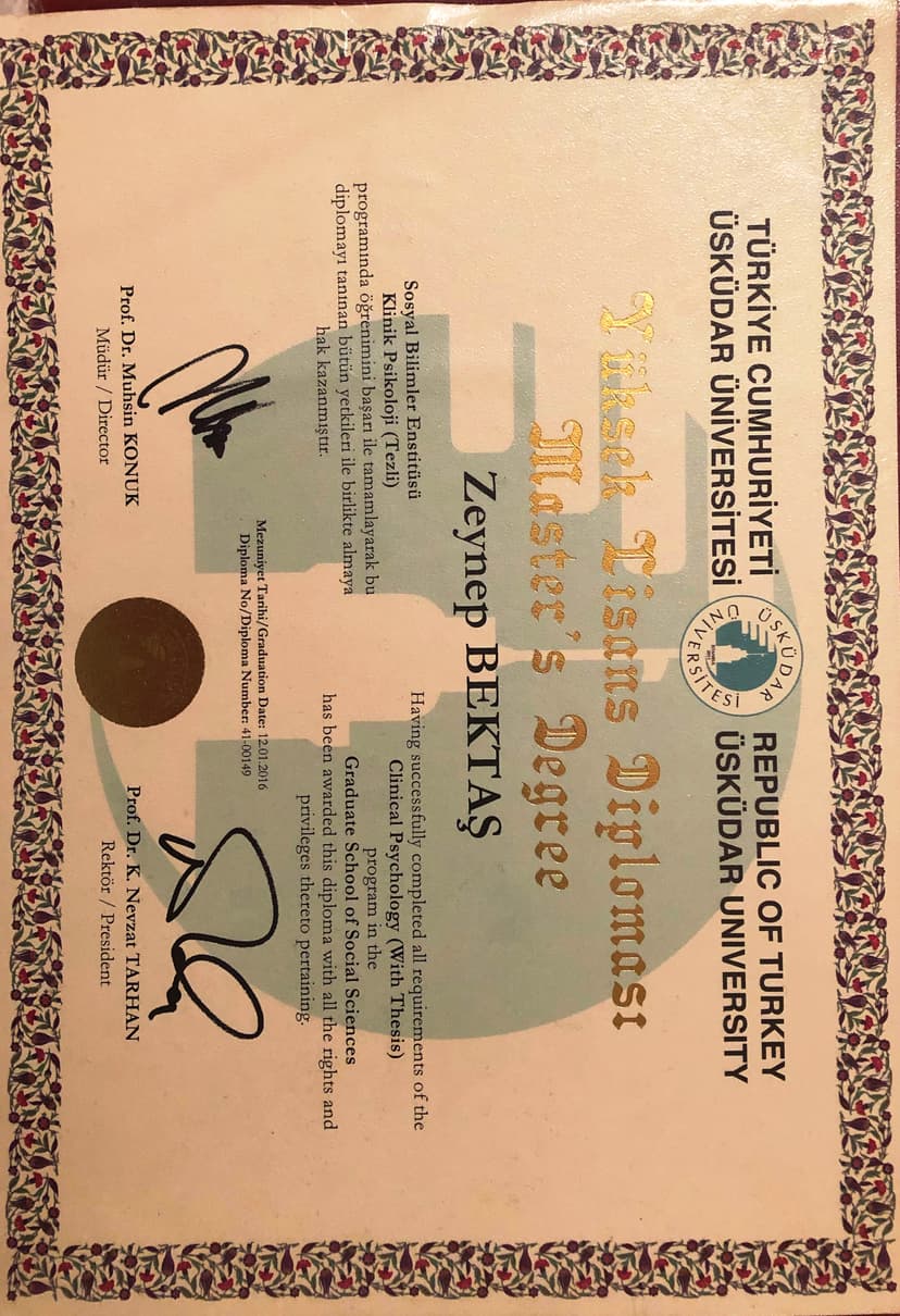 Yüksek Lisans Diploması