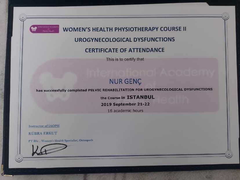 Ürojinekolojik Rehabilitasyon ve Pelvik Taban