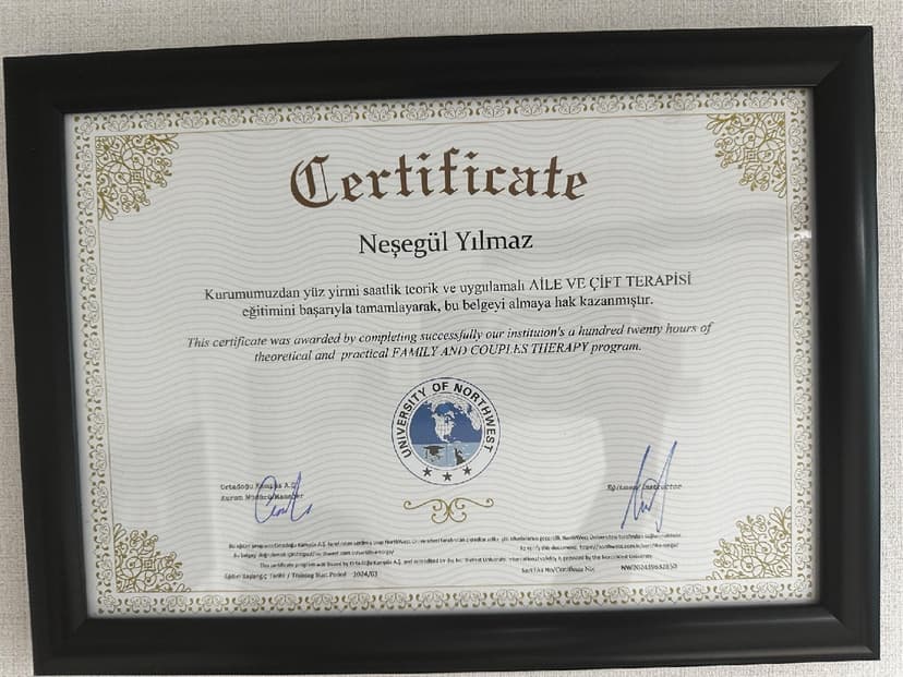 Aile ve Çift Terapisi