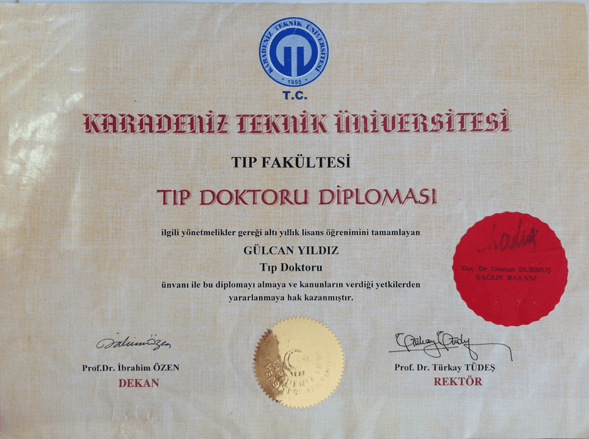 Tıp Doktoru Diploması