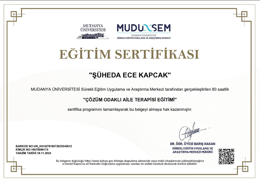 sertifika