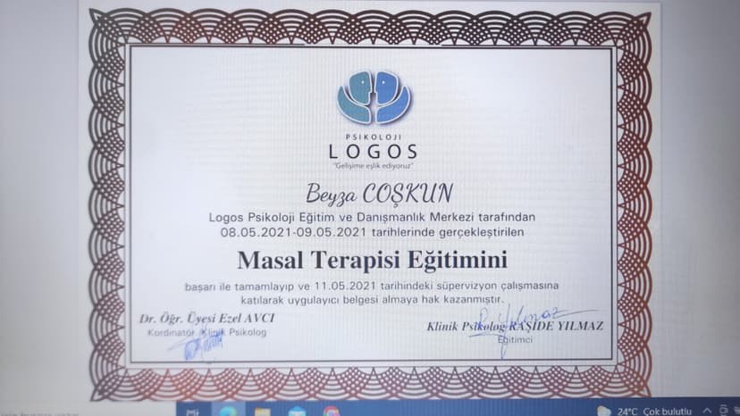 Masal Terapisi Uygulayıcı Eğitimi