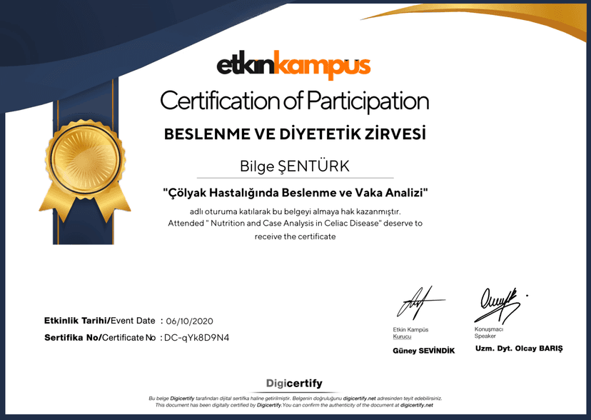 çölyak hastalığında beslenme tedavisi