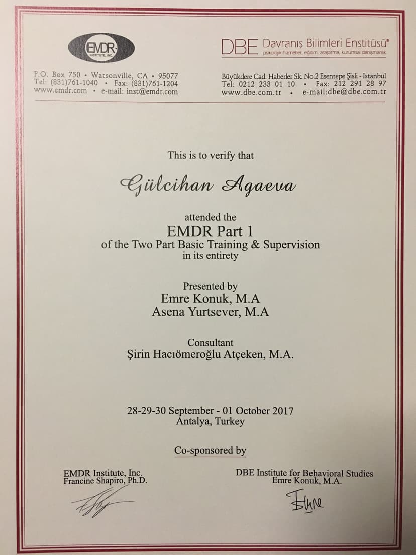 EMDR Terapi Yöntemi