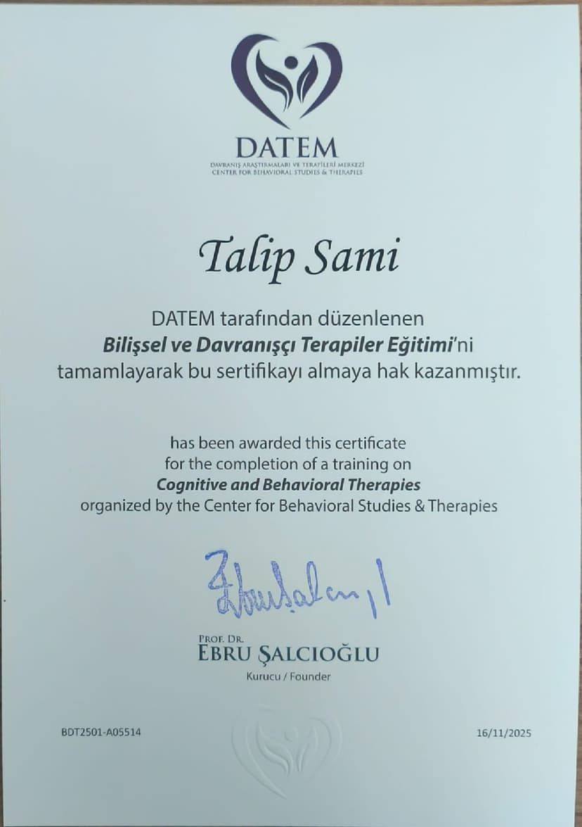 BDT Uygulayıcı Sertifikası