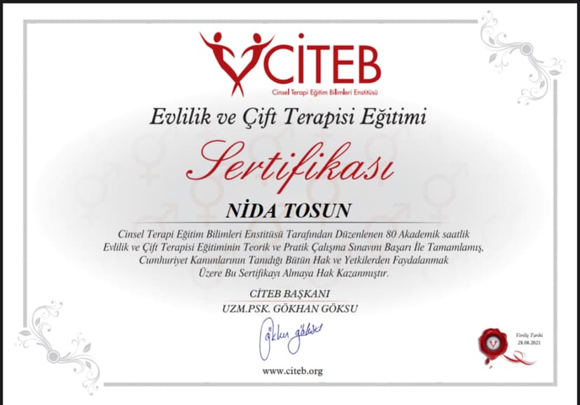 Evlilik ve Çift Terapisi