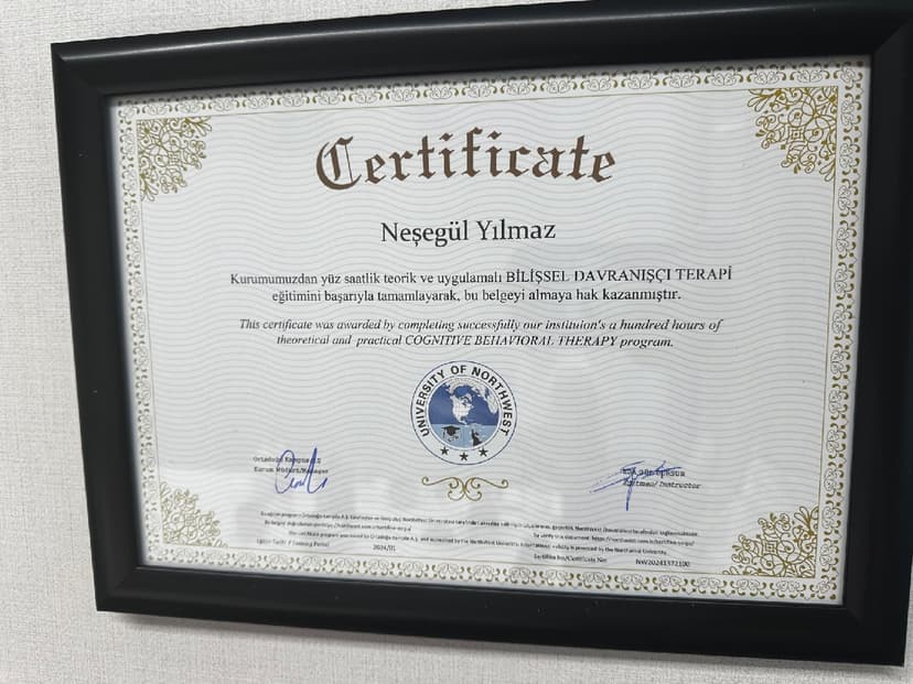 Bilişsel Davranışçı Terapi